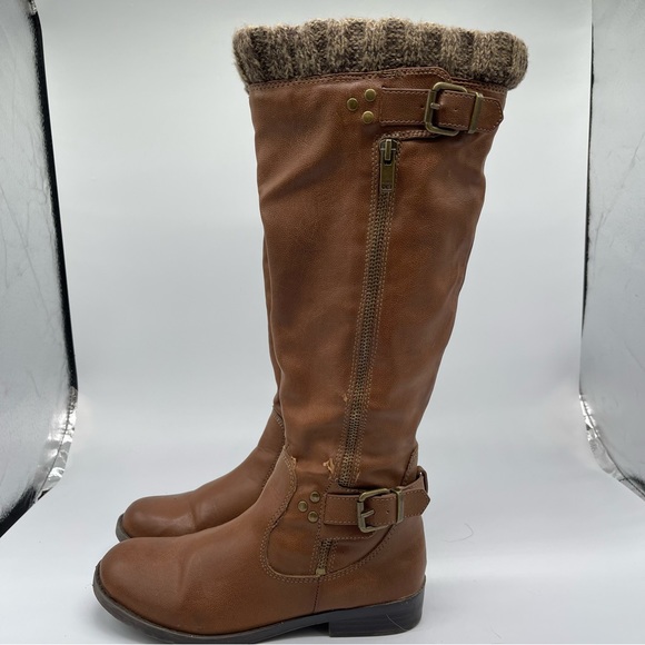 Aldo Knee High ZipUp Boots, Size 6. In excellent condition. - Picture 3 of 7